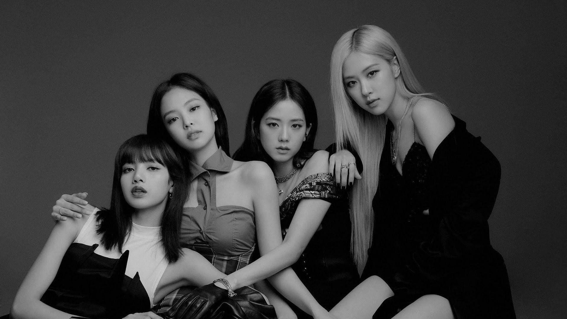 A still of the k-pop group BLACKPINK (Image via @BLINKonSpotify/Twitter)