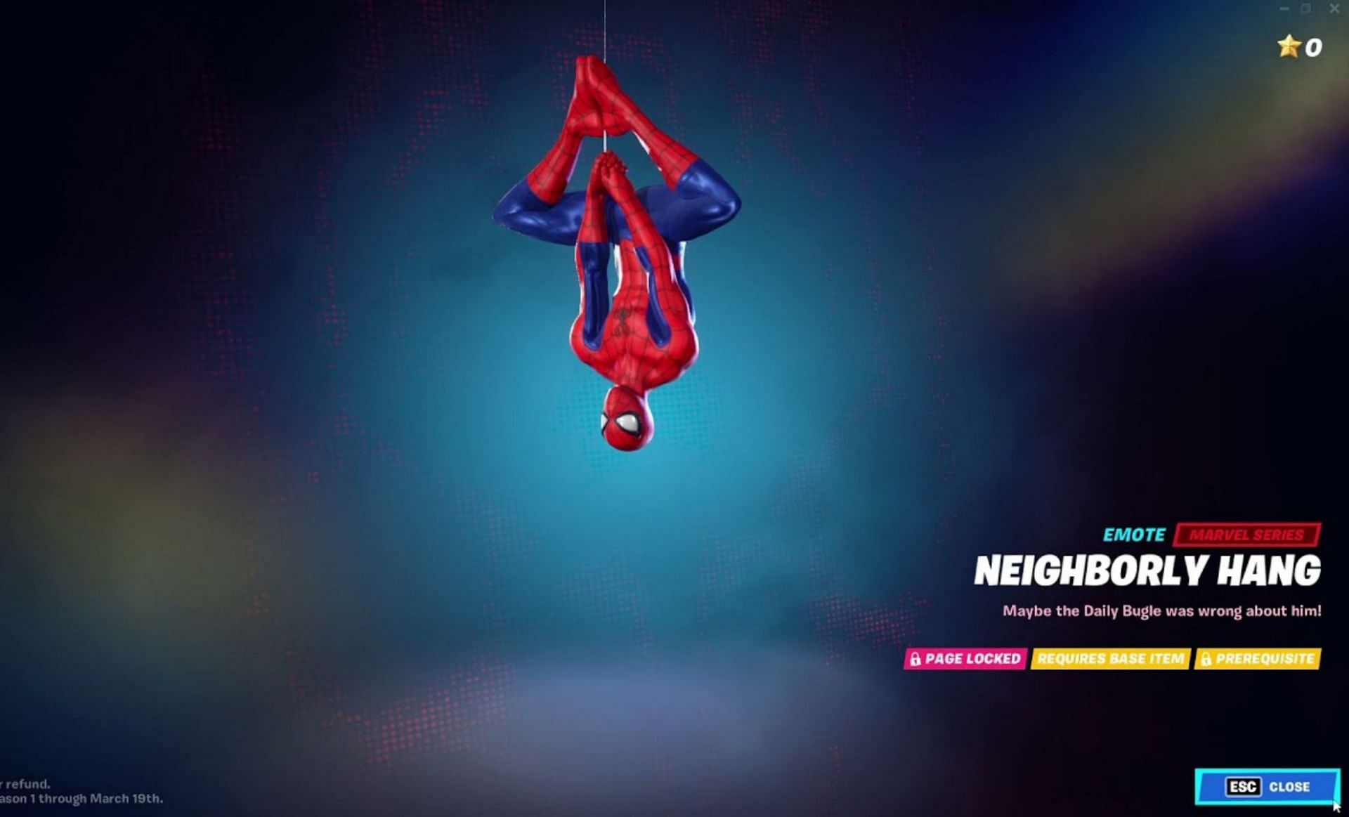 The Neighborly Hang emote (Image via LOGOPED/YouTube)