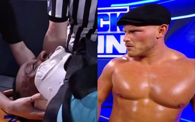 Ridge Holland visits Big E in hospital after scary botch on SmackDown -- Reports