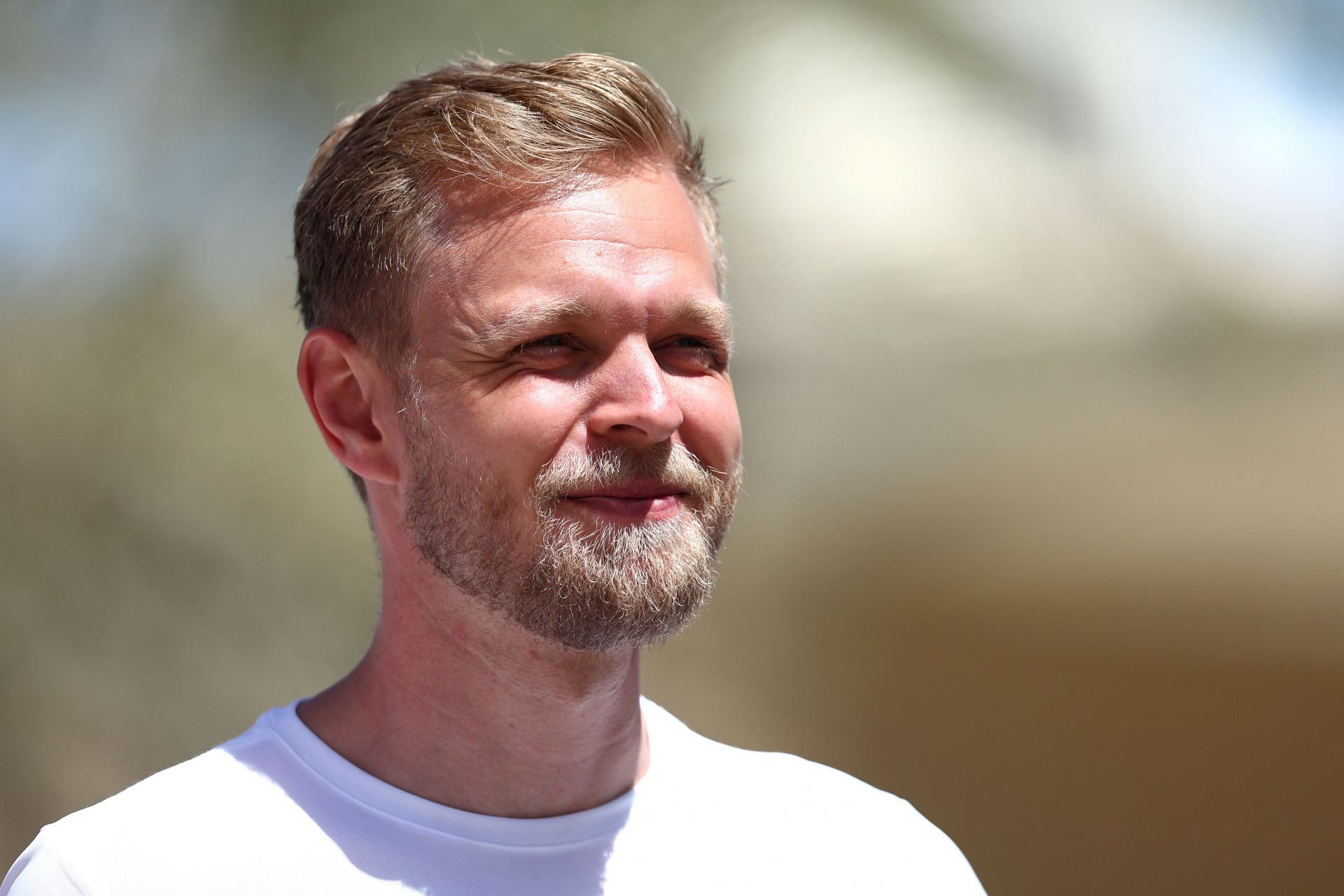 Kevin Magnussen at the F1 Grand Prix of Bahrain - Practice