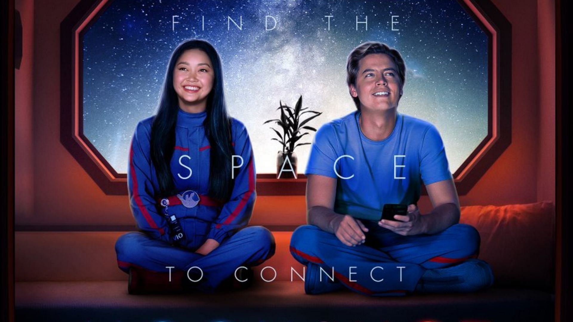 Moonshot, a sci-fi rom-com starring Lana Condor and Cole Sprouse (Image via HBO Max @Twitter)