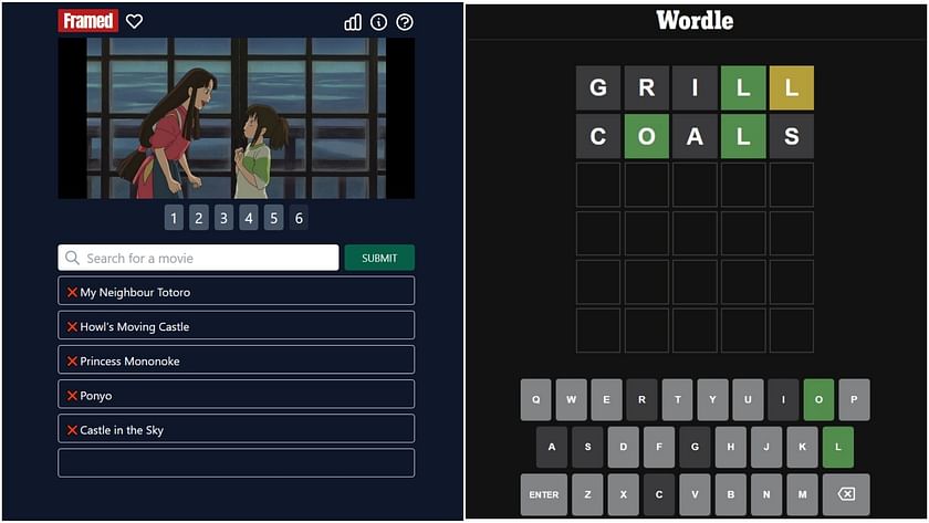 Framed Is A Wordle-Like With Scenes From Movies - GameSpot