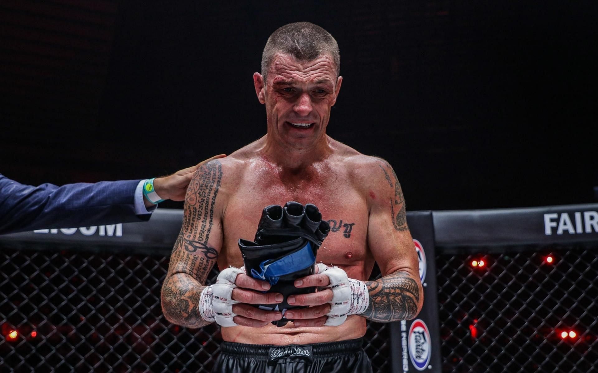 John Wayne Parr fought his final fight at ONE X. (Image courtesy of ONE Championship)
