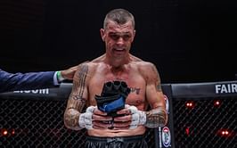 An exit befitting a gunslinger: John Wayne Parr ends his career with a gutsy losing effort at ONE X