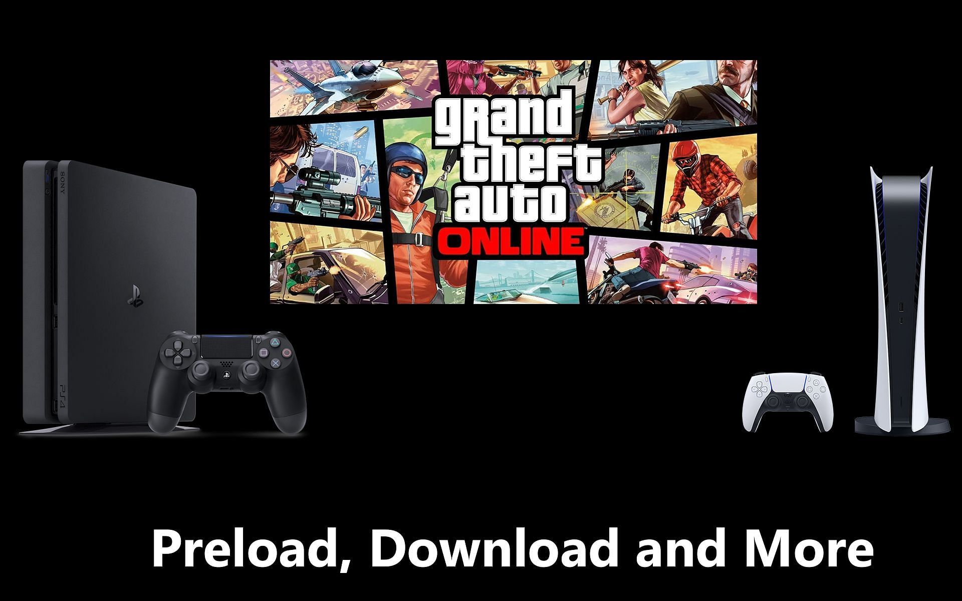 GTA 5 for PS5 and Xbox Series X|S comes out tomorrow (Image via Sportskeeda)