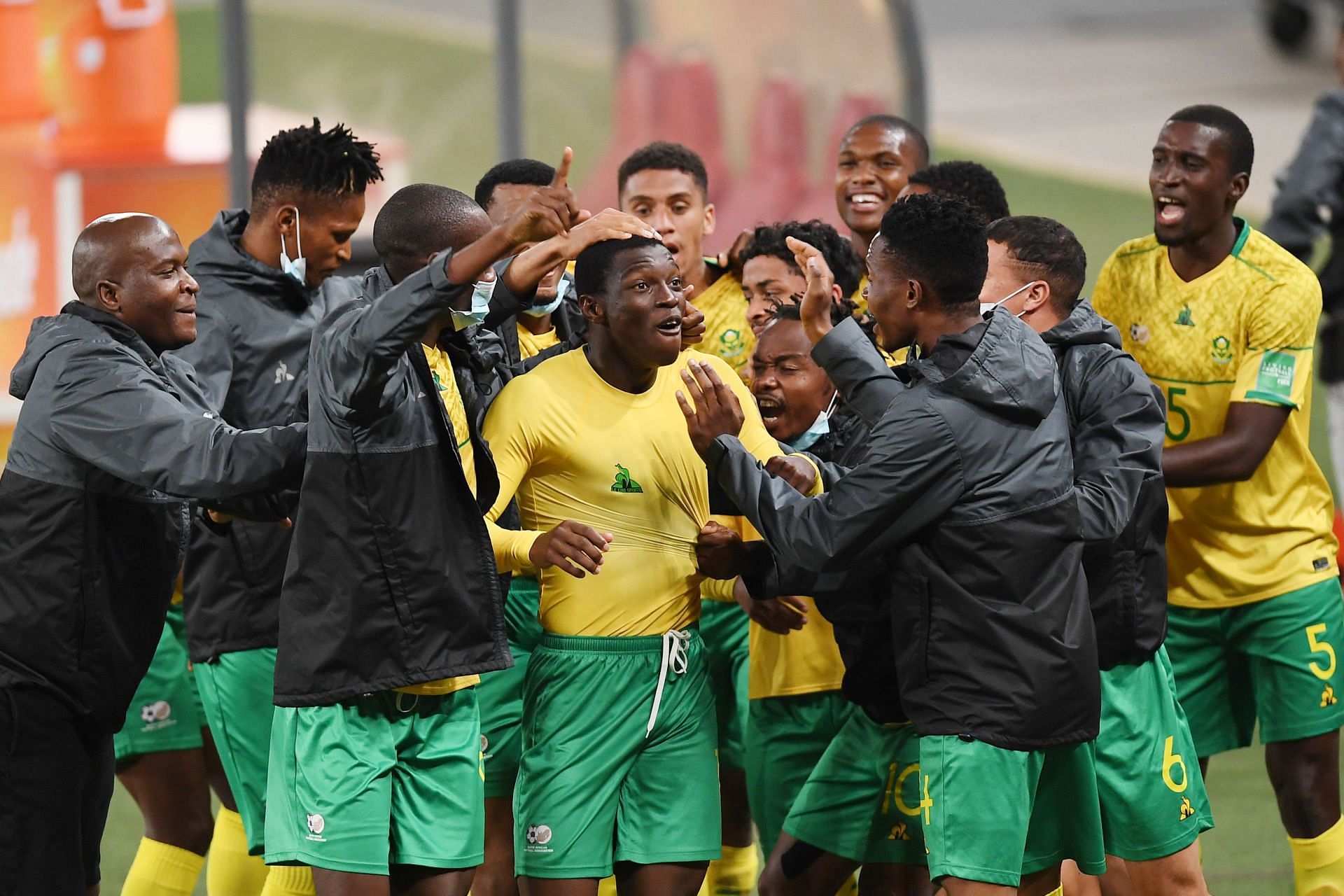 South Africa have neither lost nor ever conceded to Guinea before