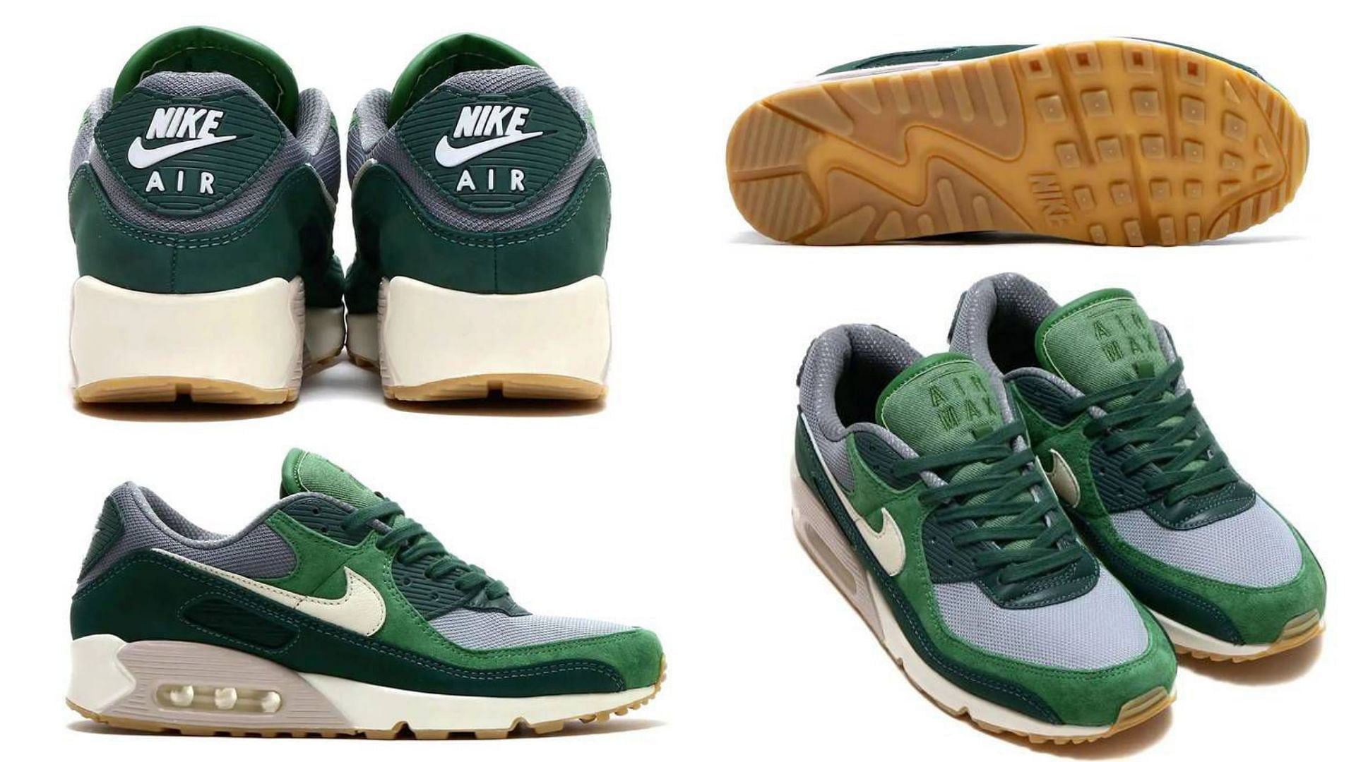 Nike recently released its latest Air Max 90 Pro Green shoes (Image via Sportskeeda)