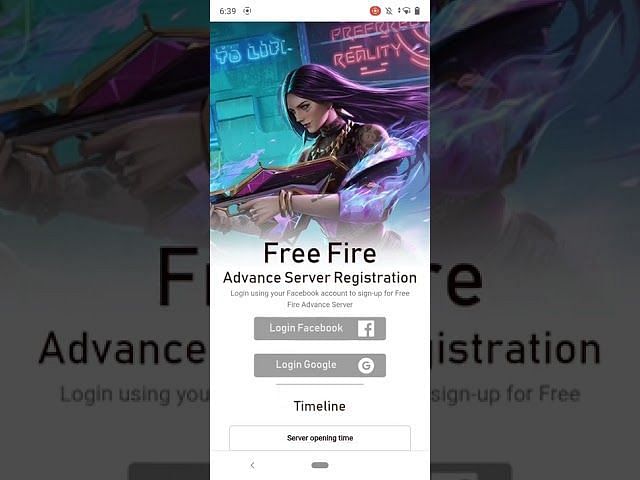 Free fire space code