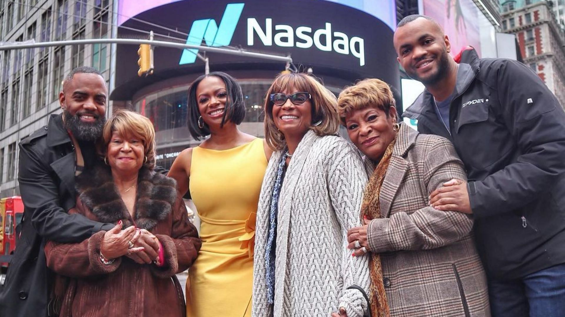 Kandi &amp; the Gang at the Times Square (Image via Instagram/kandi)