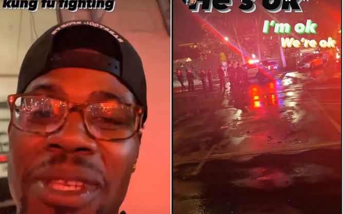 "He did it again"-Kevin Holland takes down gunman at a Houston restaurant