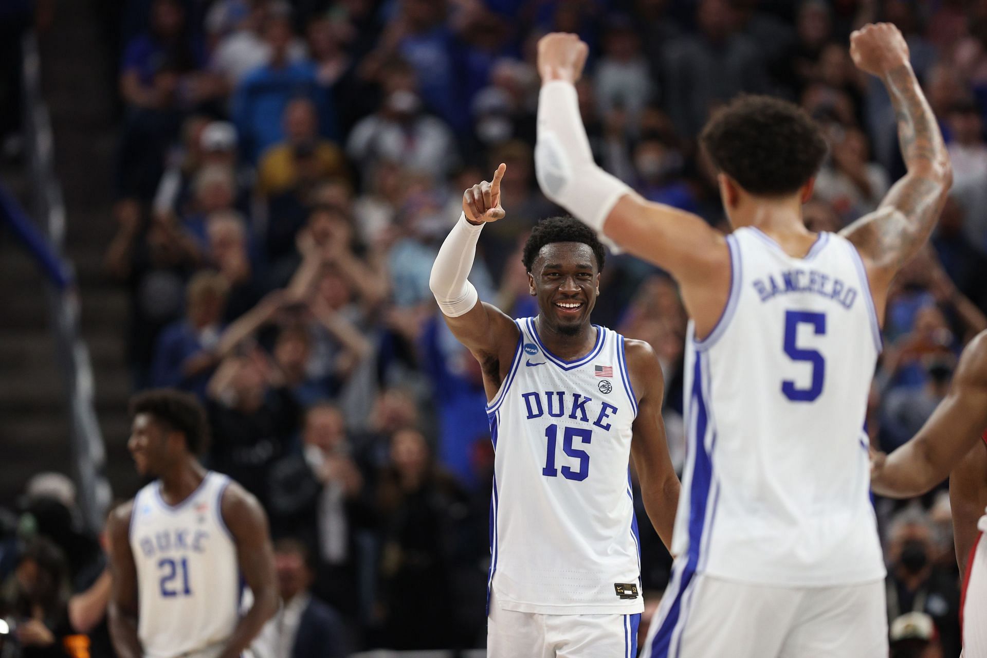 The Duke Blue Devils are preparing for their Final Four matchup against North Carolina.