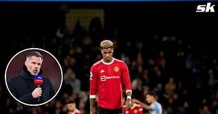 "Not acceptable" - Jamie Carragher points out critical error made by Manchester United's Marcus Rashford during derby defeat