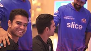 IPL 2022: [Watch] "The one and only, Arjun Tendulkar" - Rohit Sharma, Jasprit Bumrah interact with Mumbai Indians youngsters