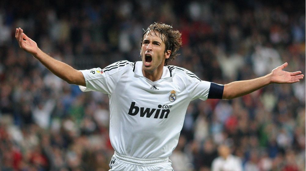 Raul Gonzalez won three UCL titles with Real Madrid