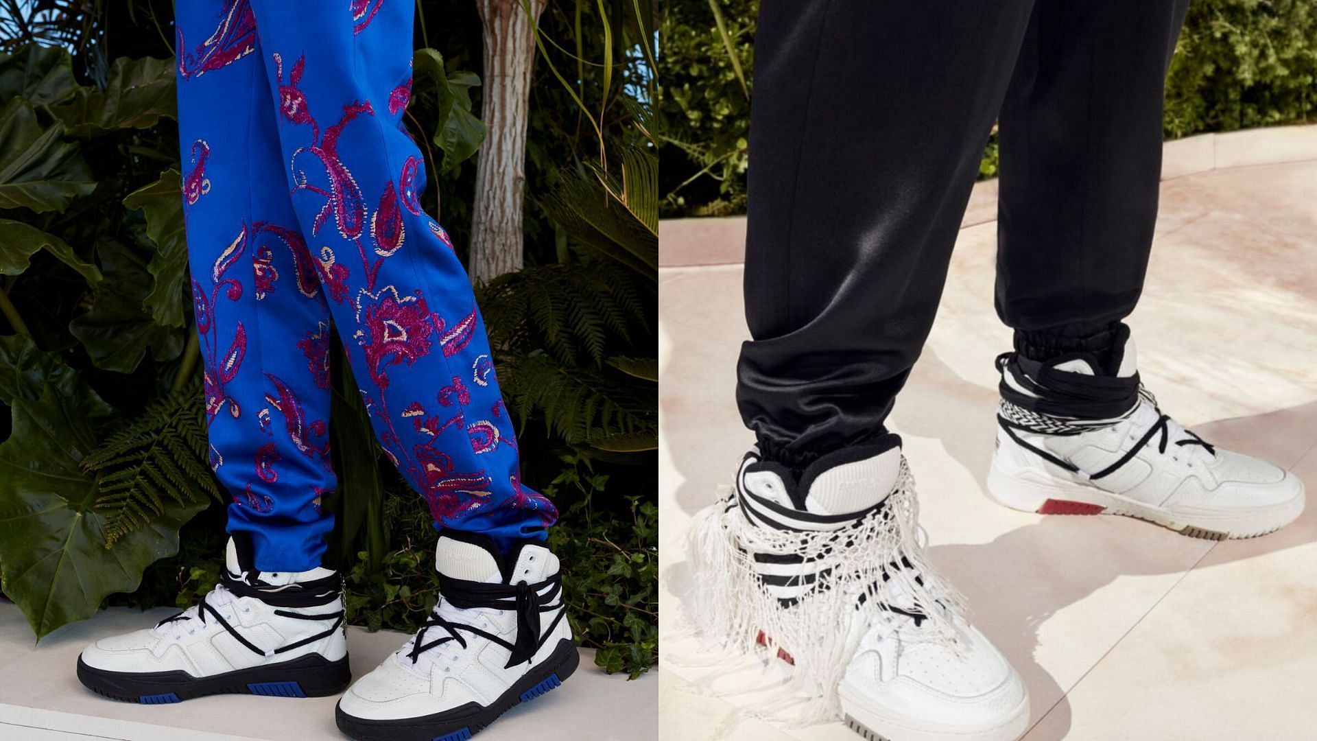 YSL introduced its SMITH bandana sneakers (Image via YSL)