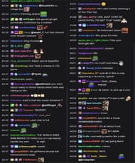 Fans reacting to the streamer's take (Images via Pokimane/Twitch chat)