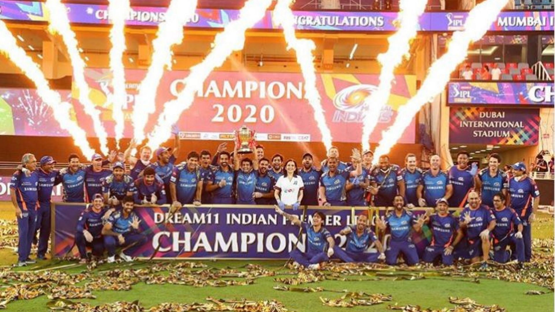 MI are the most successful IPL franchise having won five titles so far.