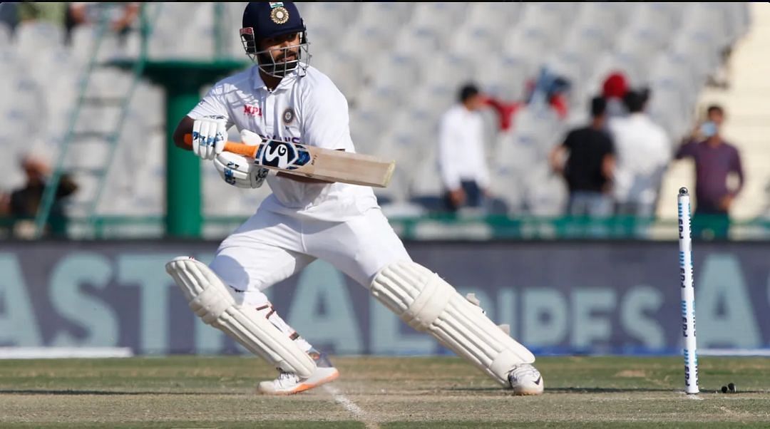 Rishabh Pant during the first Test vs Sri Lanka [Image: BCCI]