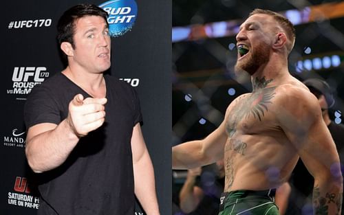 Chael Sonnen (left), Conor McGregor (right)