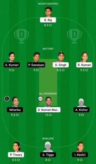 Dream11 Team for Bokaro Blossoms Women vs Ranchi Roses Women - Jharkhand Women’s T20 Trophy 2022