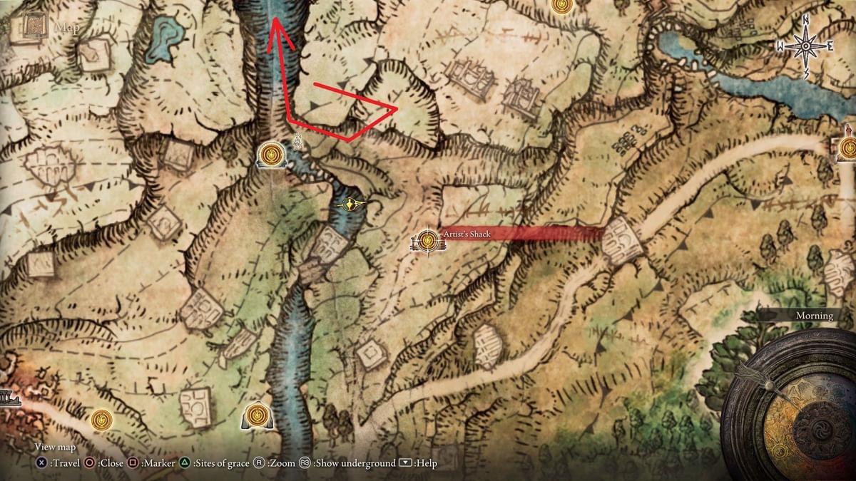 How to find Highroad Cave in Elden Ring