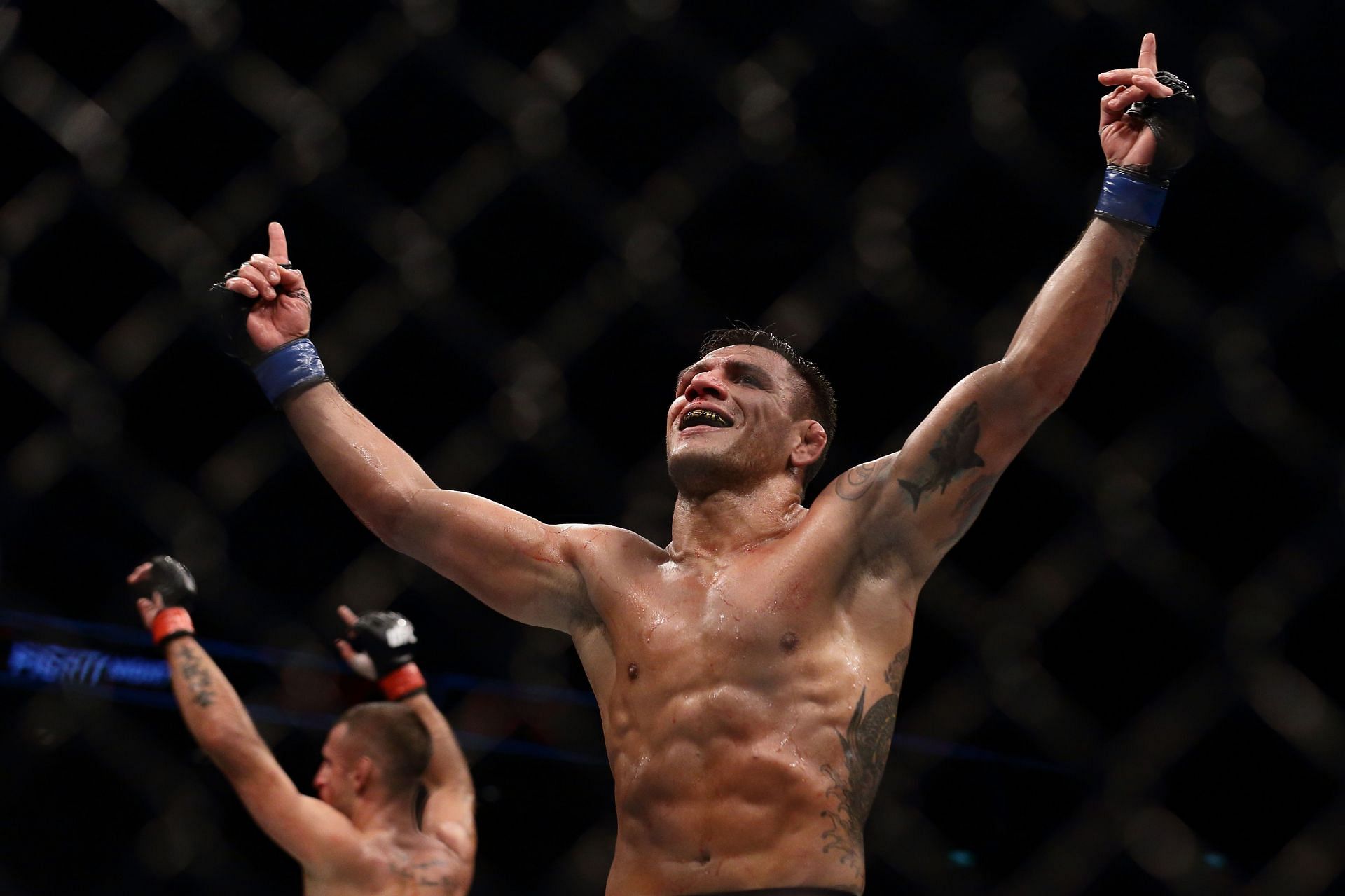 Rafael Dos Anjos has taken a high-risk, low-reward bout with Renato Moicano this weekend
