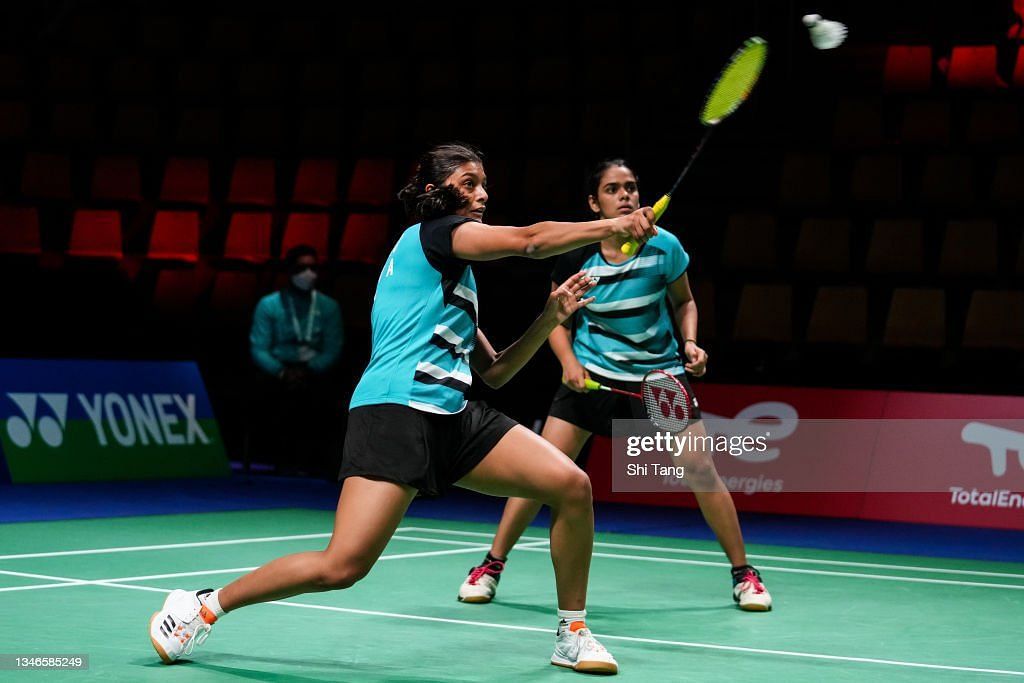 Women&#039;s doubles pair Rutaparna Panda and Tanisha Crasto (L) were ranked 169 in the world. (Pic credit: Getty Images)