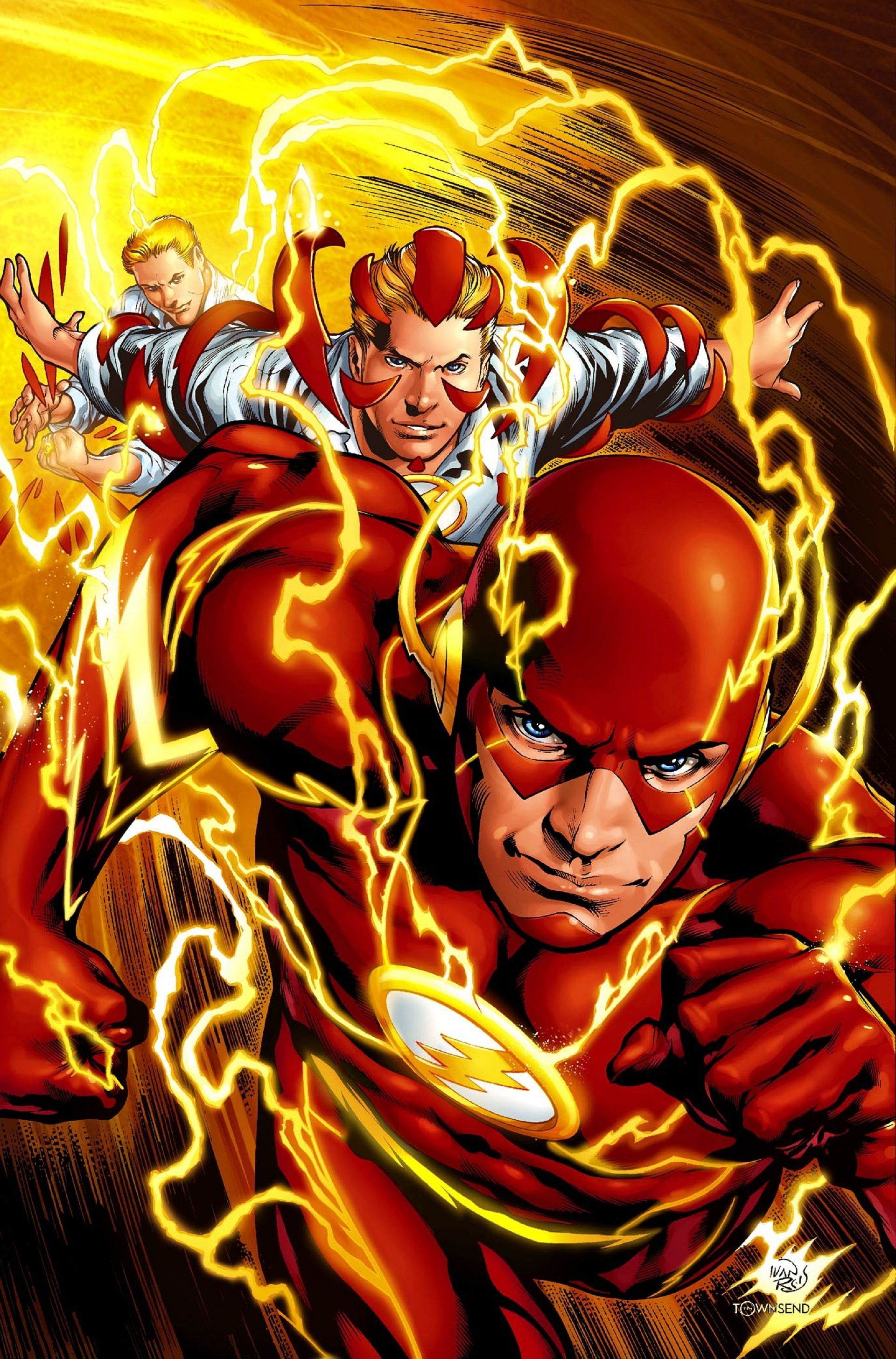 The Flash can run at a speed of light (image via DC)