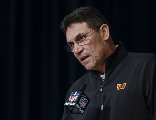 NFL Combine Commanders HC Ron Rivera