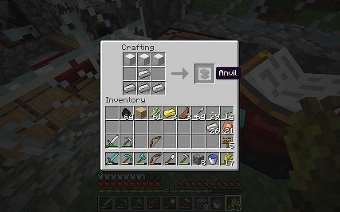 How to combine enchanted items in Minecraft