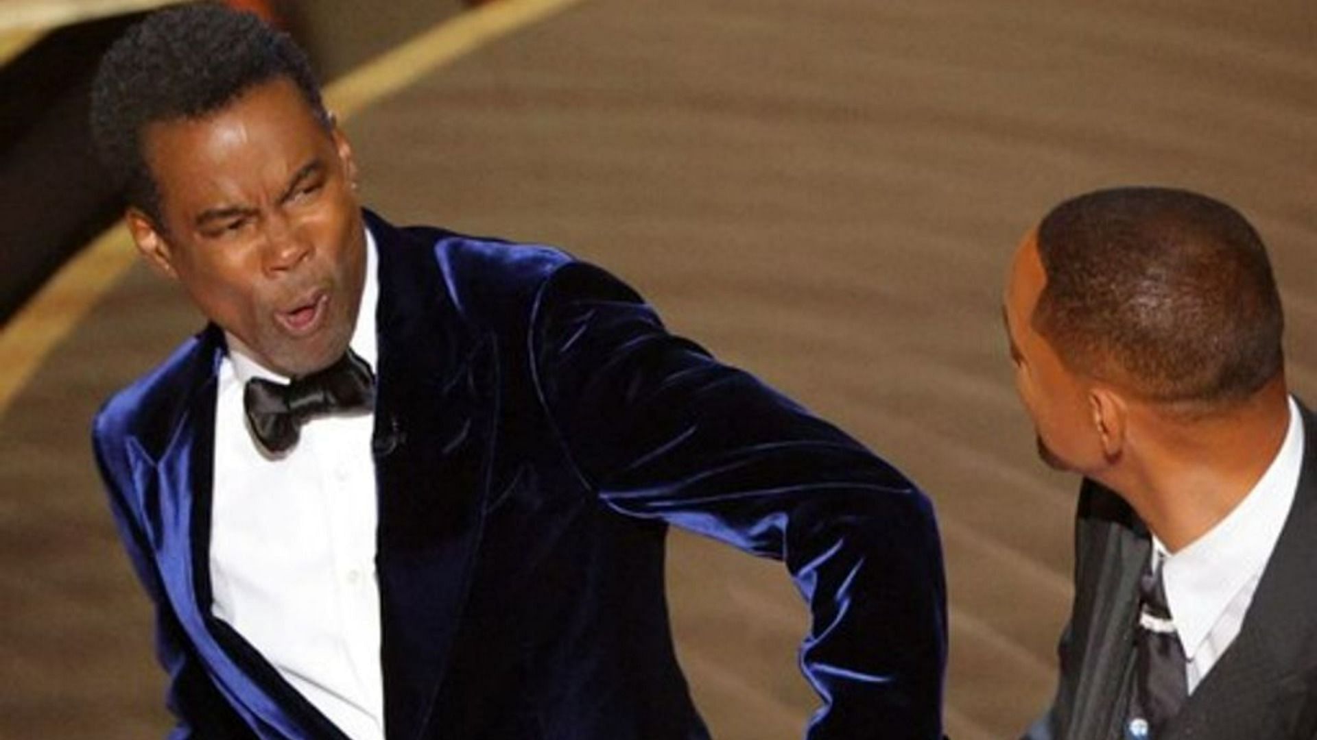 Video Of Chris Rock Looking Stunned And Emotional Moments After Getting Slapped By Will Smith