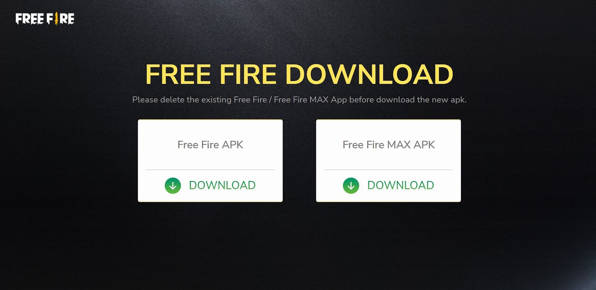 can't downlod freefire apk - Apple Community