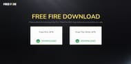 Choose the first option to download the APK file for the game (Image via Garena)