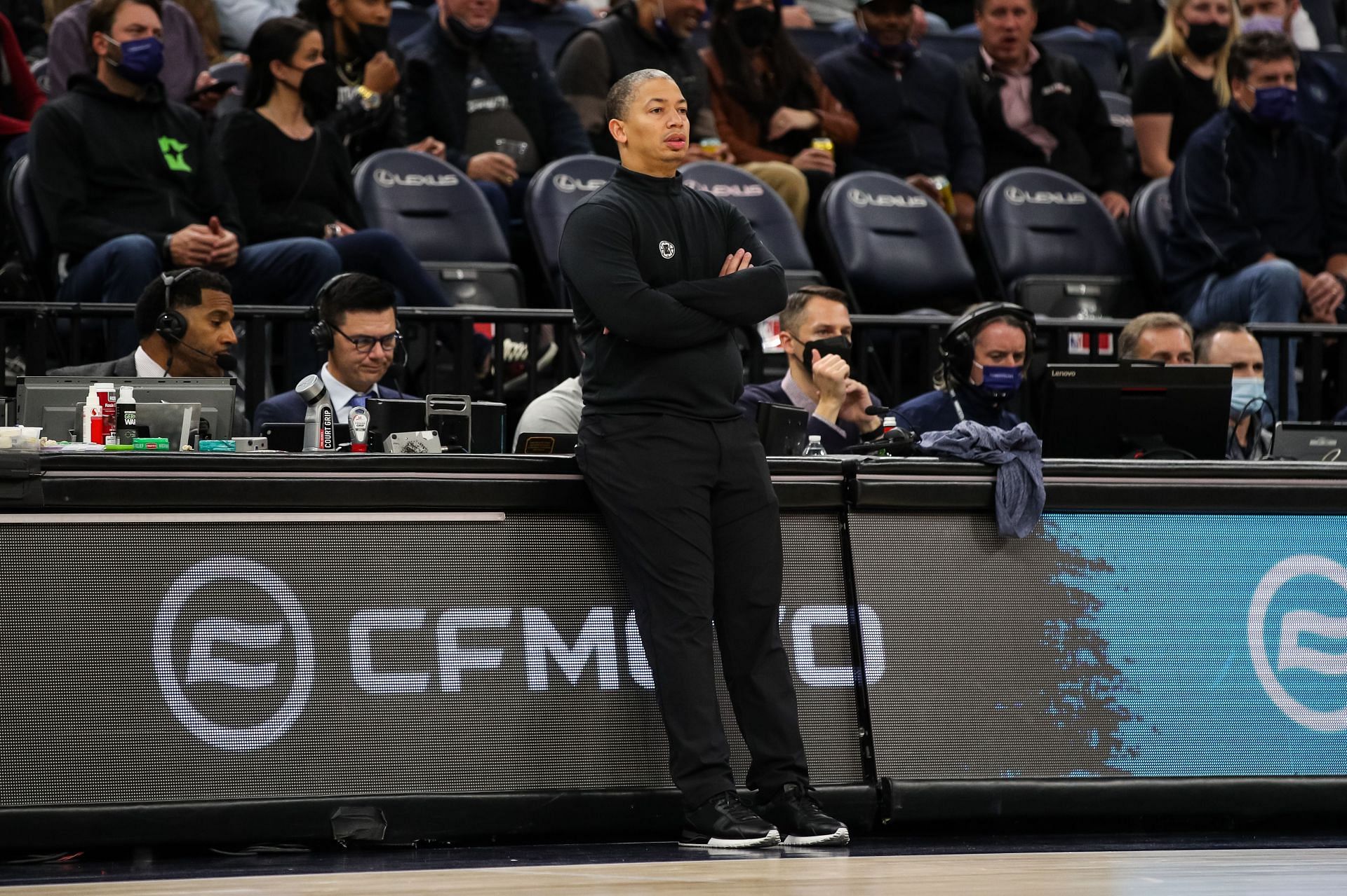 Head coach Tyronn Lue of the LA Clippers