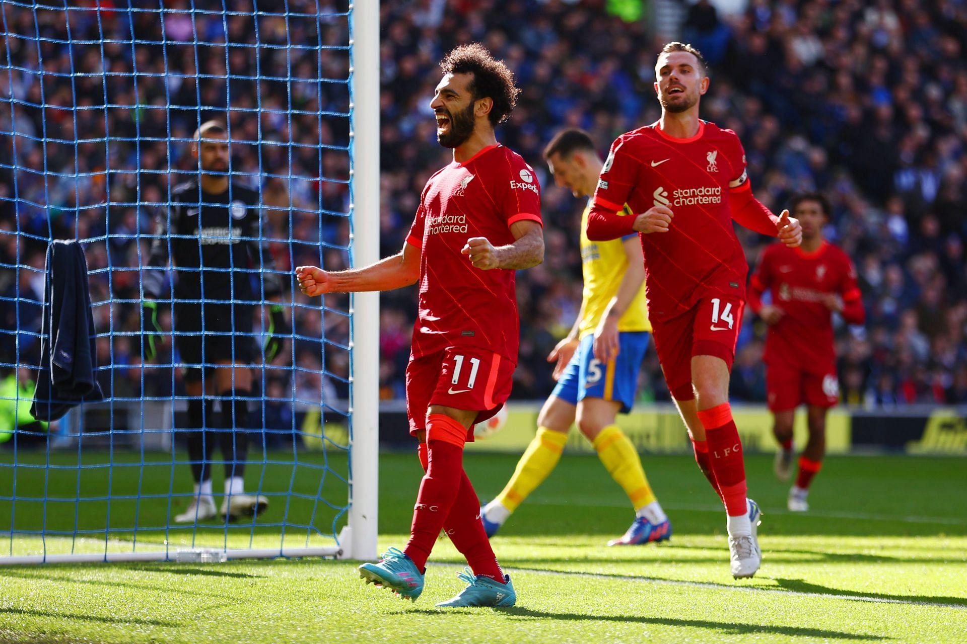 Mo Salah scored for the Reds over the weekend