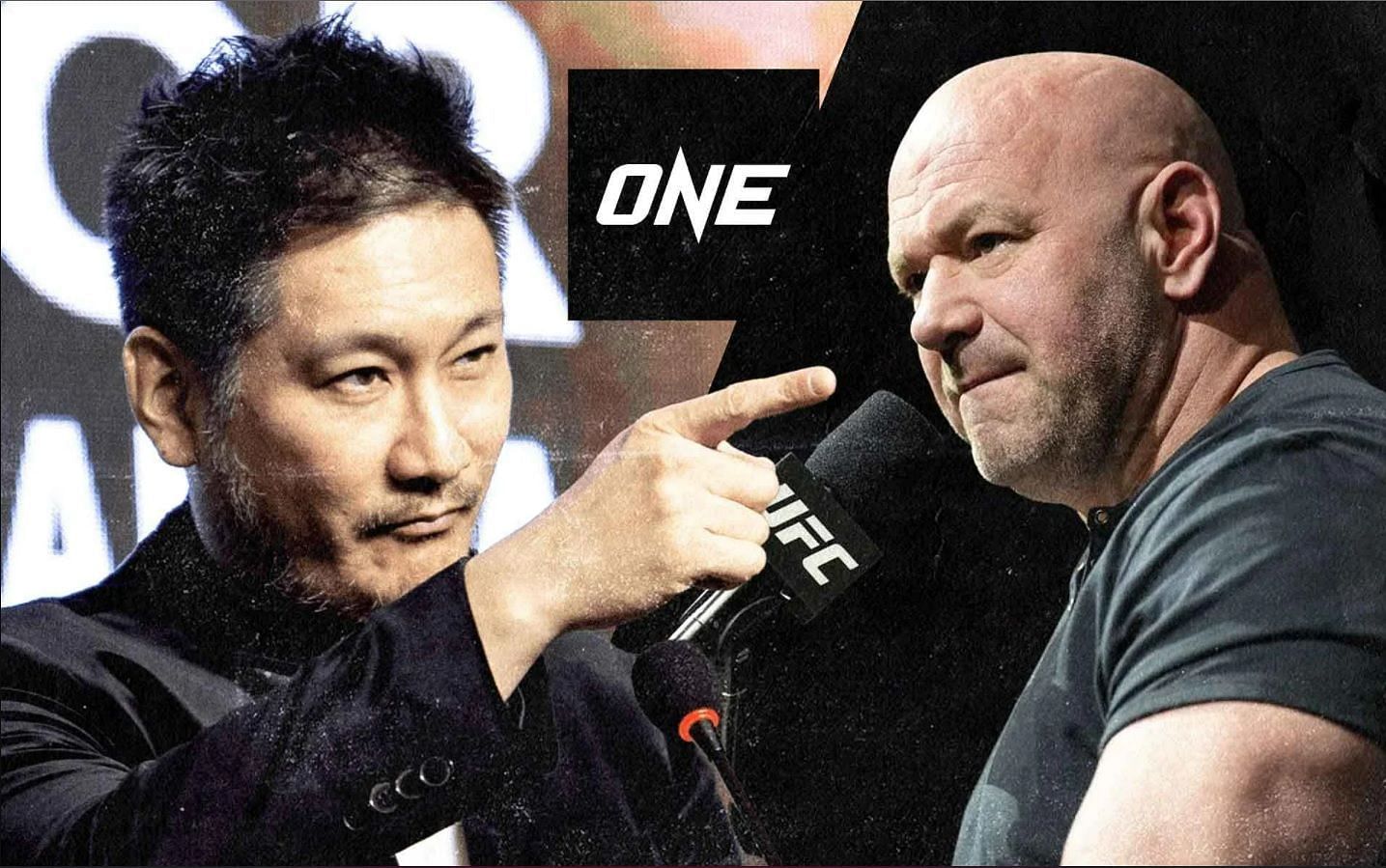 ONE CEO Chatri Sityodtong (left) and UFC president Dana White (right) [Images via ONE and Getty]