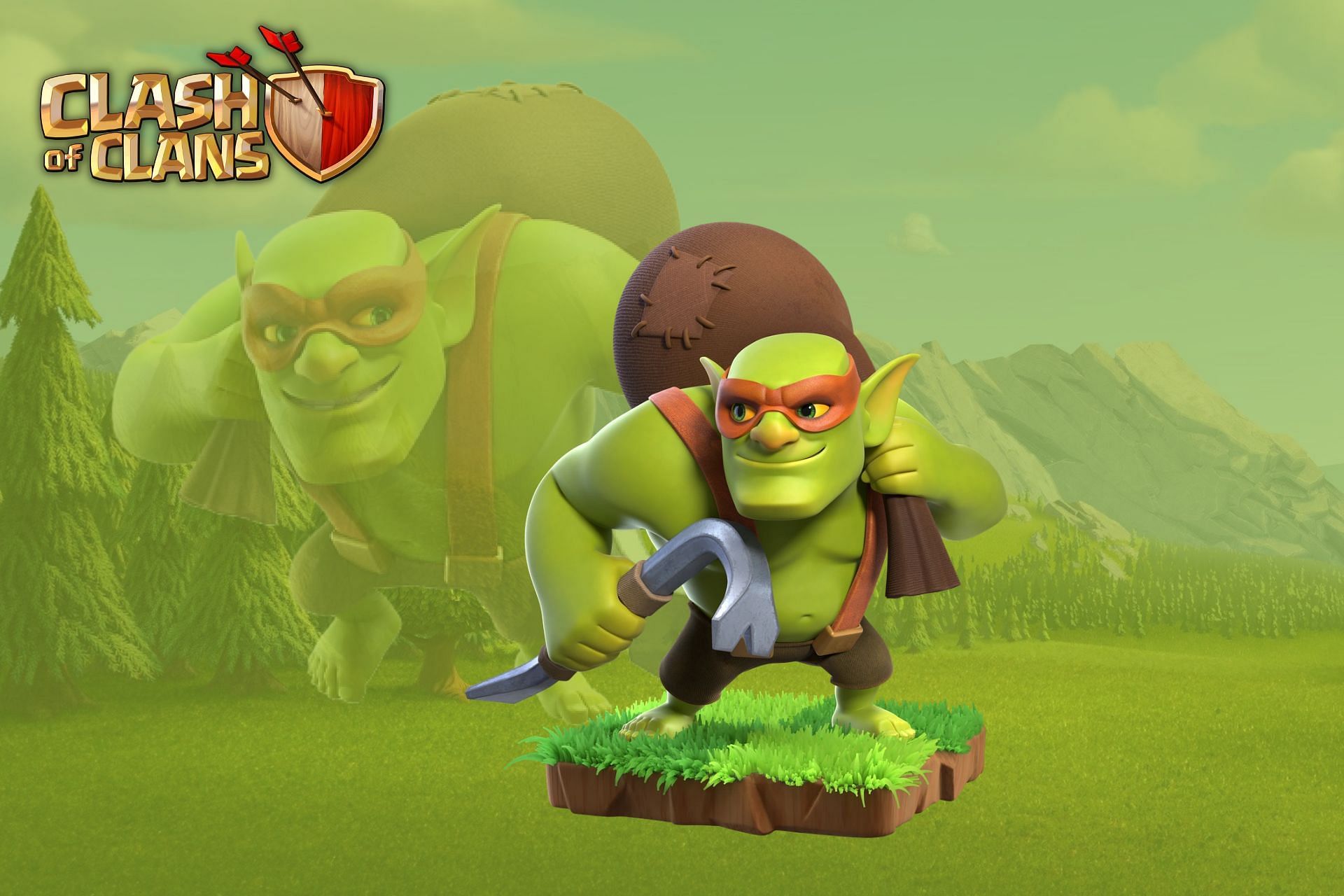 Sneaky Goblins are one of the most used super troops for trophy pushing in Clash of Clans (Image via Sportskeeda)