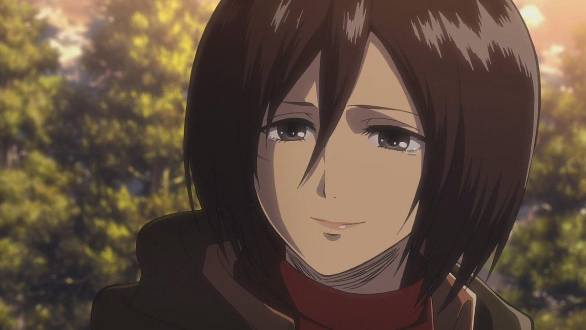 Mikasa Ackerman, as seen in the anime Fairy Tail (Image via Wit Studio)
