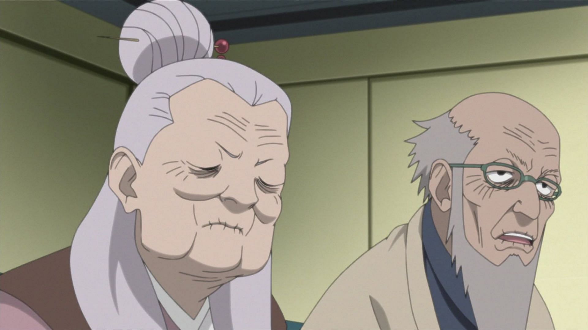 Koharu and Homura as seen in the anime (Image via Studio Pierrot)