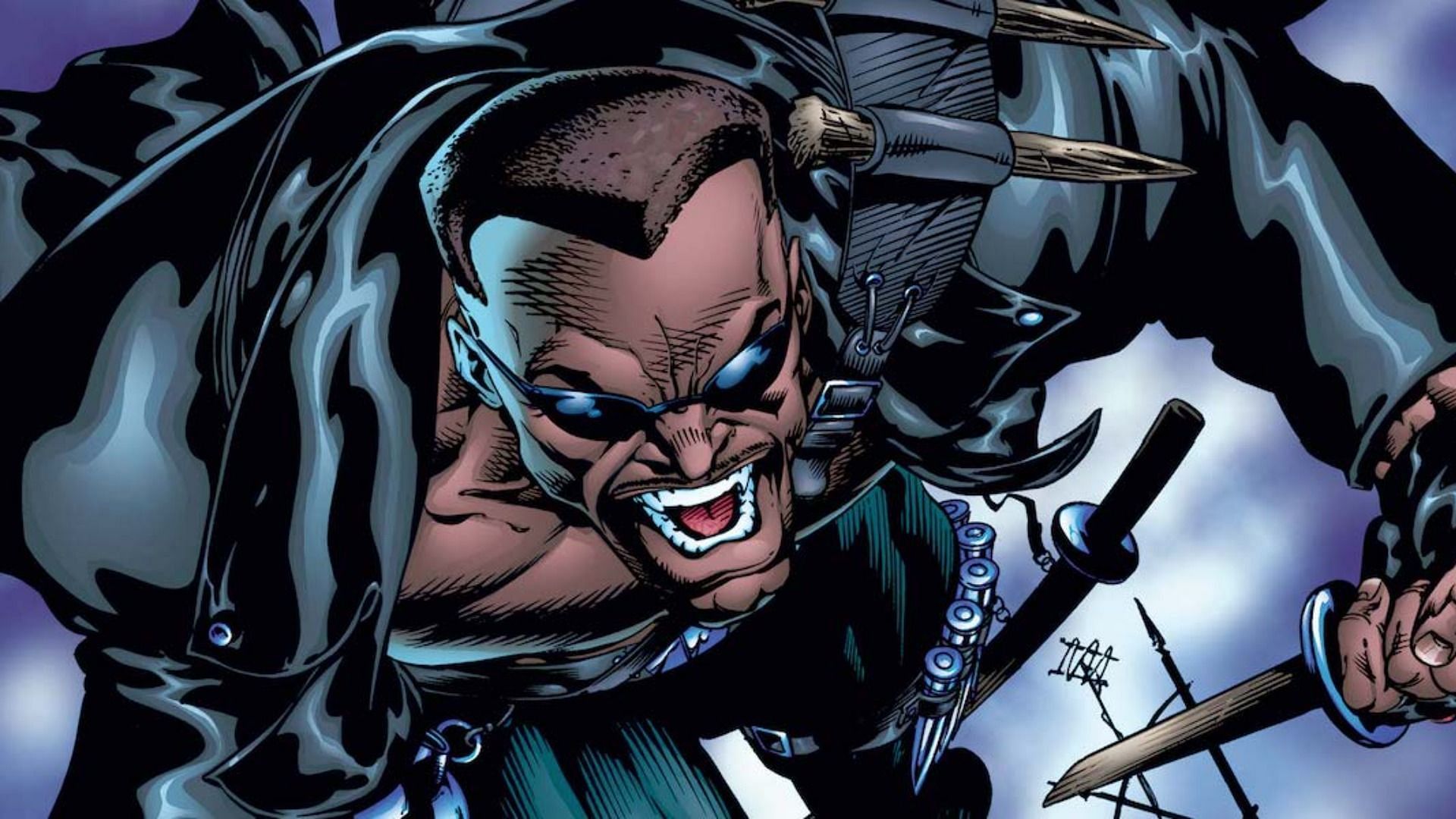 Blade is rumored to appear in Warewolf by Night before appearing in his solo film (Image via Marvel)