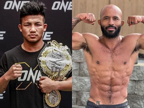 Rodtang Jitmuangnon (left) and Demetrious Johnson (right). [Photo: Instagram/ @rodtang_jimungnon @mighty]