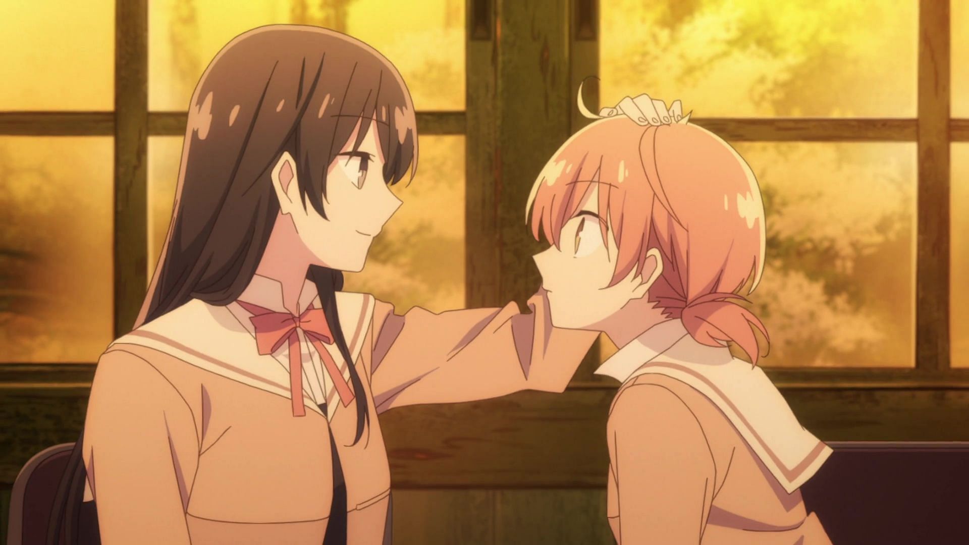 Yuu Koita and Touko Nanami as seen in the anime Bloom Into You (Image via Studio Troyca)