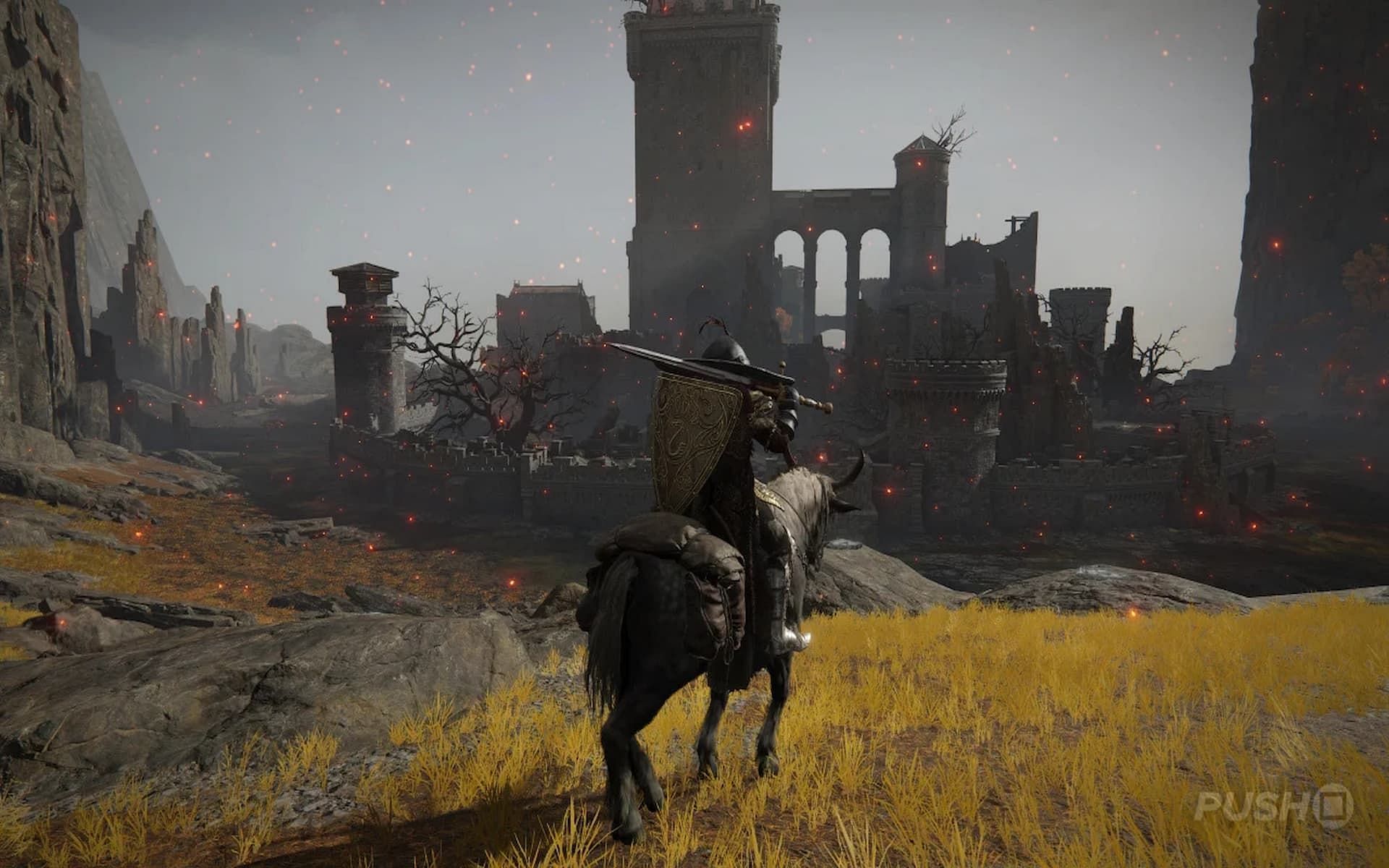 The Shaded Castle is where players can find some great loot (Image via FromSoftware Inc.)