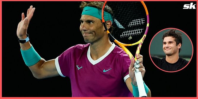 "You feel he can do anything he wants on the court but he always makes the right decision" - Marcos Giron on facing Rafael Nadal