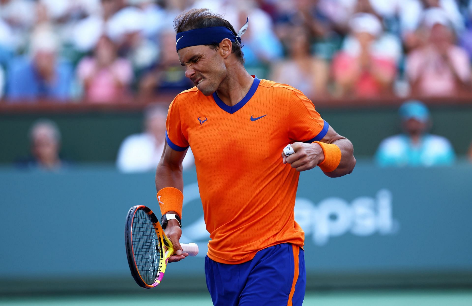 Paul Annacone talked up Rafael Nadal's unprecedented ability to grind out results under adversity