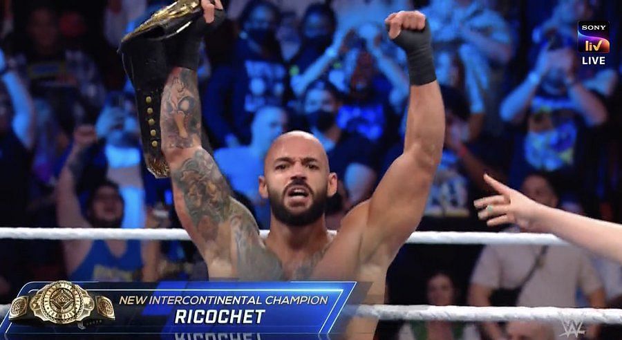 Ricochet is your new Intercontinental Champion