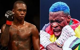 "Blast from the past" - Blood Diamond posts old picture of him cutting Israel Adesanya's hair