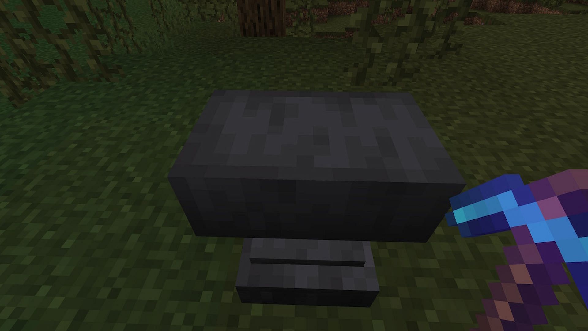 Players can use silk touch to acquire blocks normally impossible to collect from harvesting (Image via Minecraft)