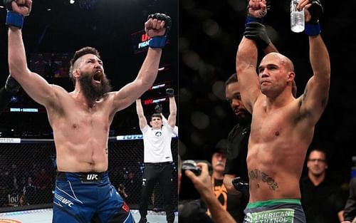 Bryan Barberena (left), Robbie Lawler (right) [Image courtesy: @bryan_barberena and @ruthless_rl via Instagram]