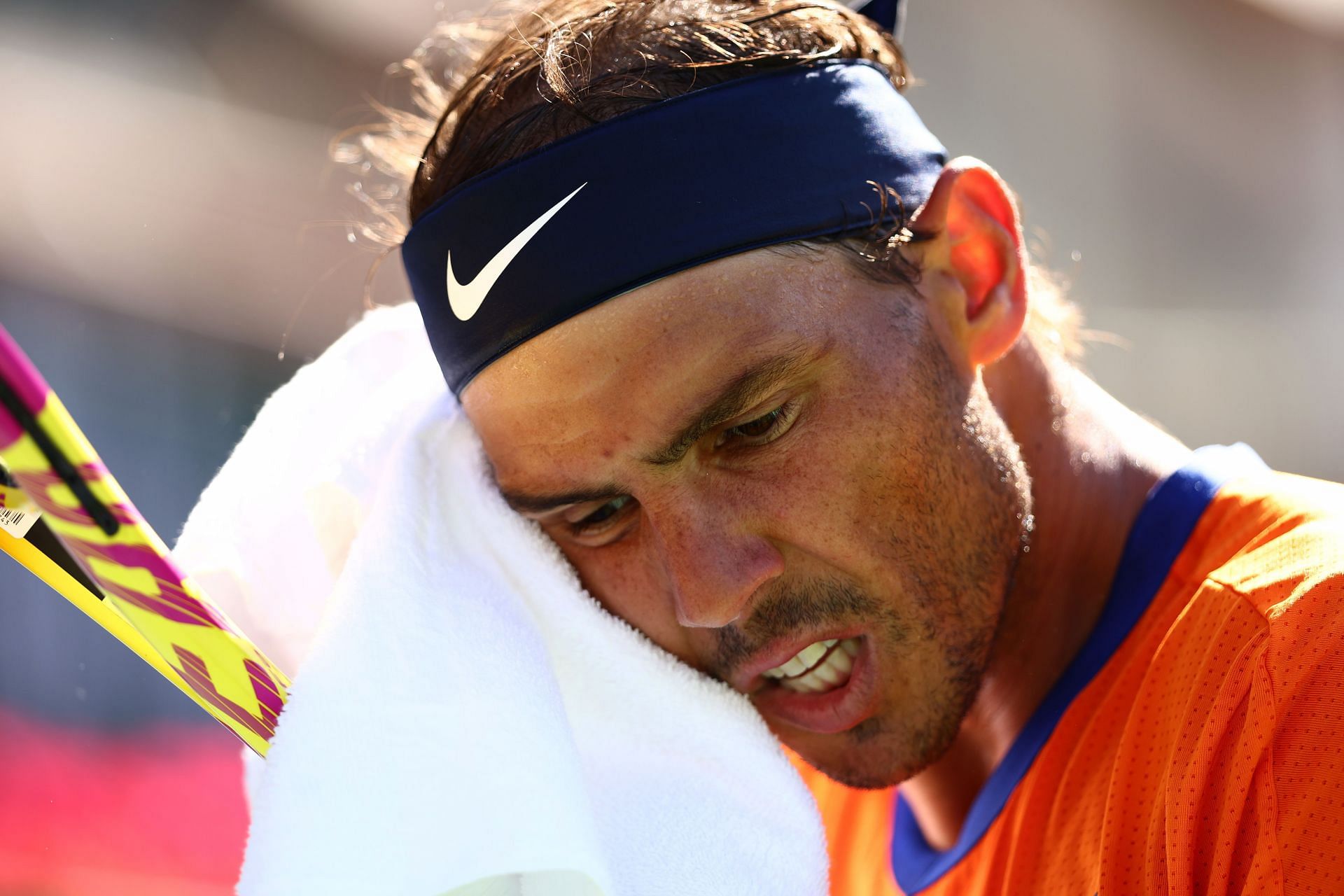 Rafael Nadal at the BNP Paribas Open